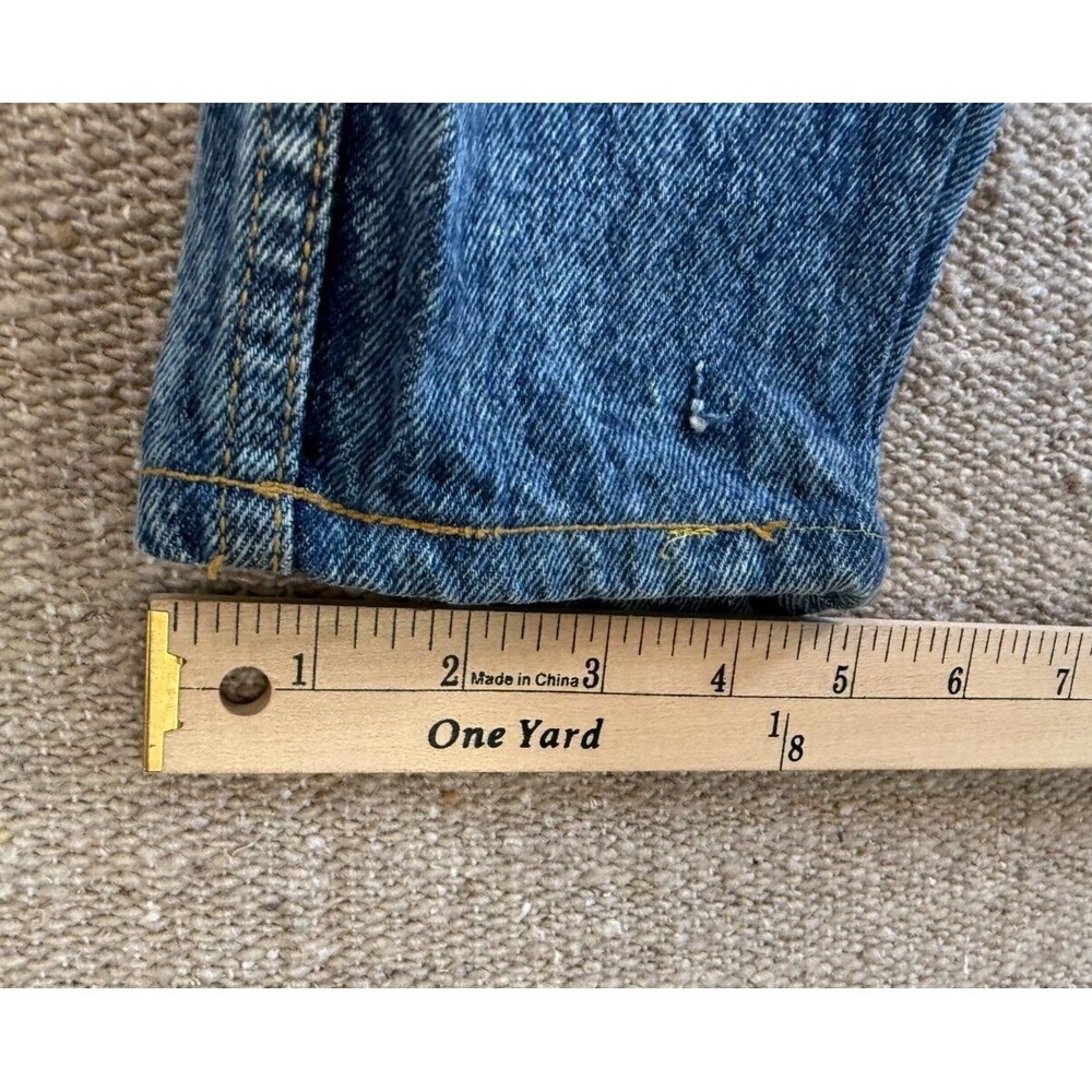 VTG 1980's Guess Jeans Mom High Waisted Sz 28 Denim USA *Runs Small 28 - Picture 6 of 9